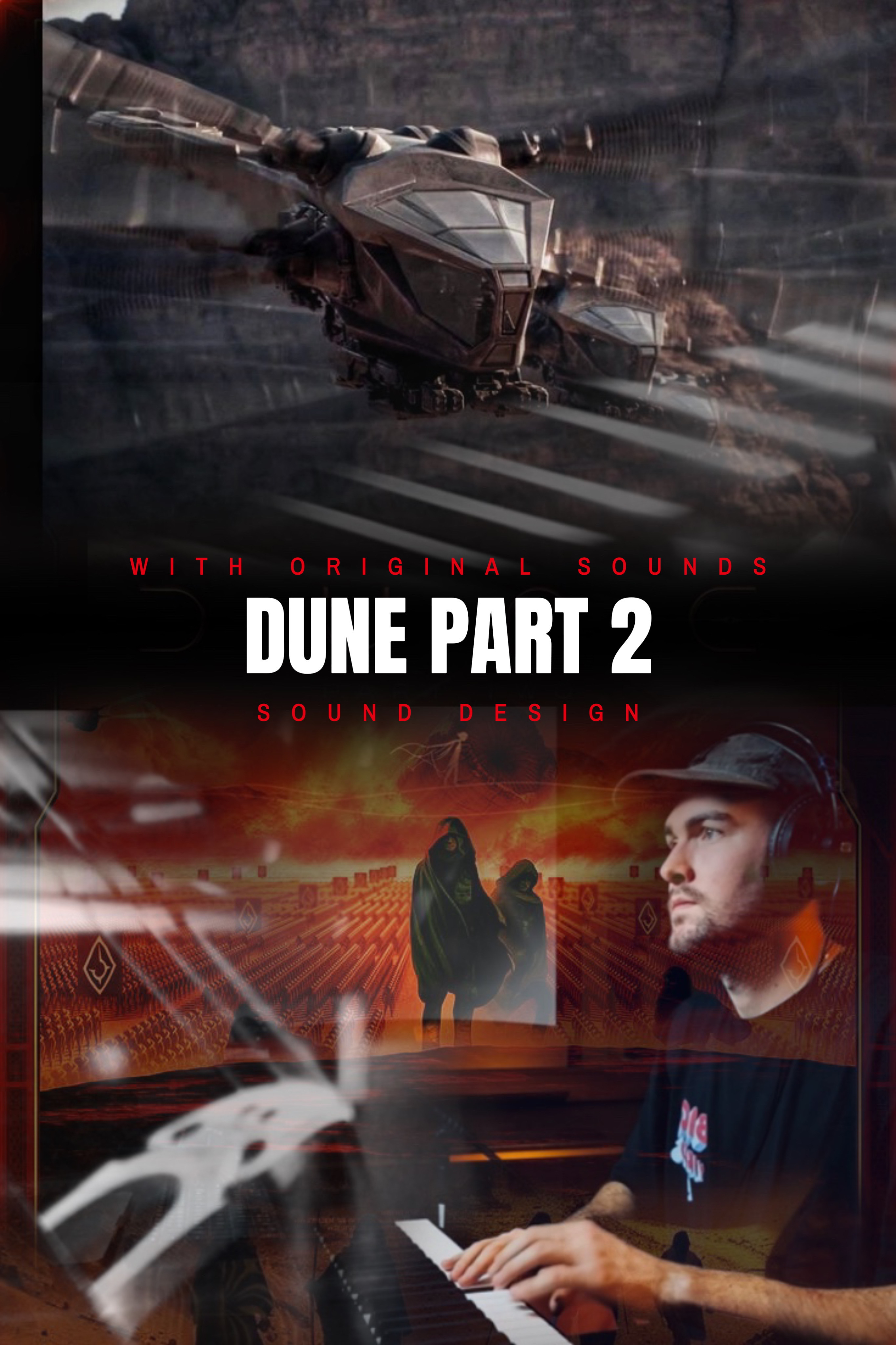Dune Part 2 ses tasarımı kapak görseli