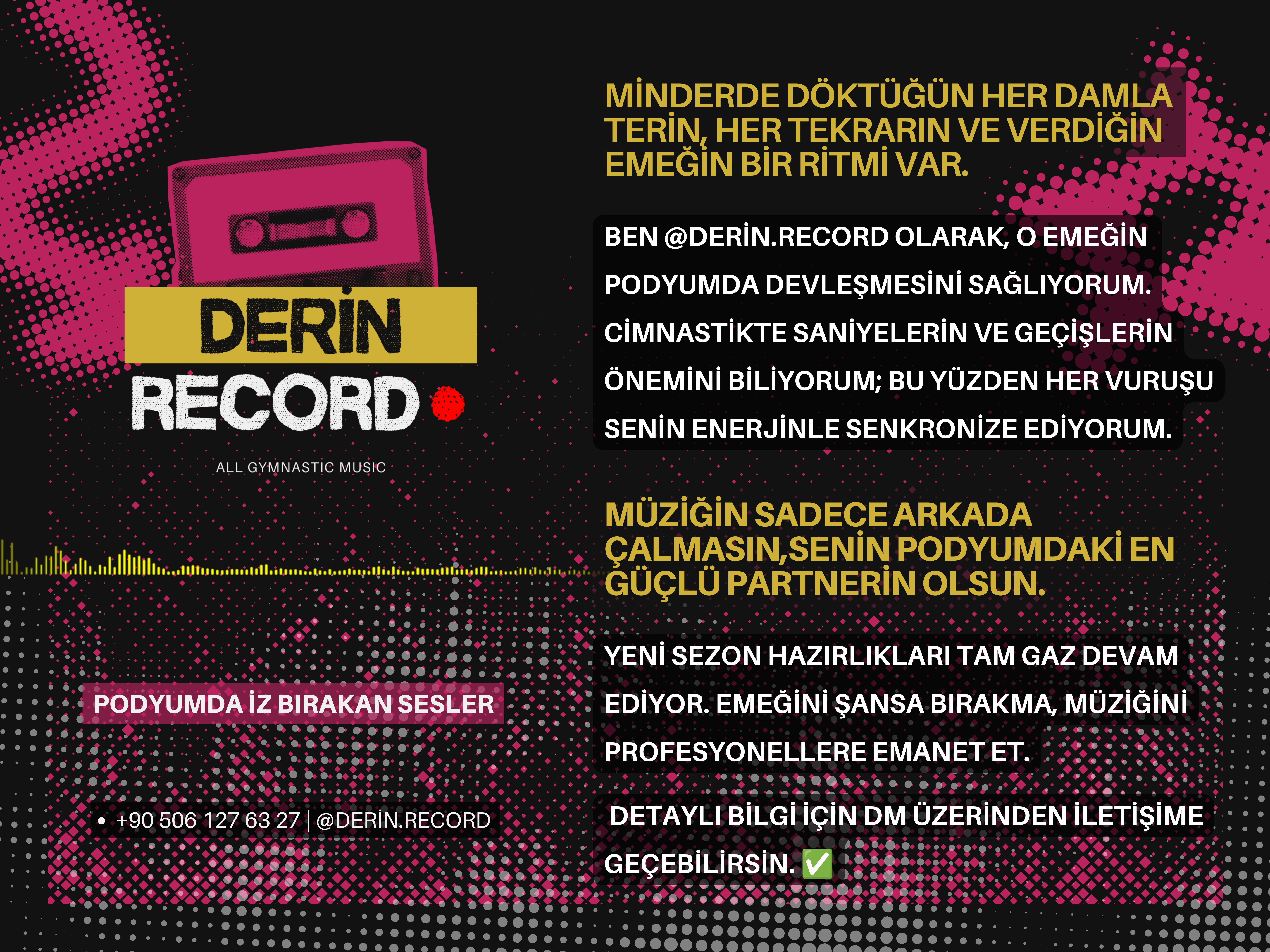 Derin Record'un performans müziği yaklaşımı